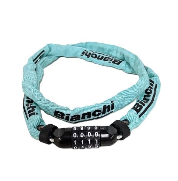 Amazon | Bianchi(ビアンキ) ビアンキチェーンロック チェレステ ロゴ